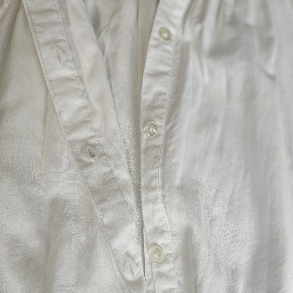 Happy Nature Women White Open Lace Dress/Tunic Size Large - Picture 7 of 16